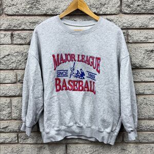 Gray Major League Baseball Sweater